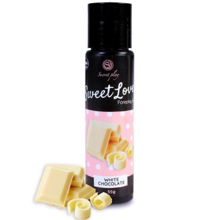Douceur divinement blanche : Laissez-vous emporter par notre gel lubrifiant au chocolat blanc.