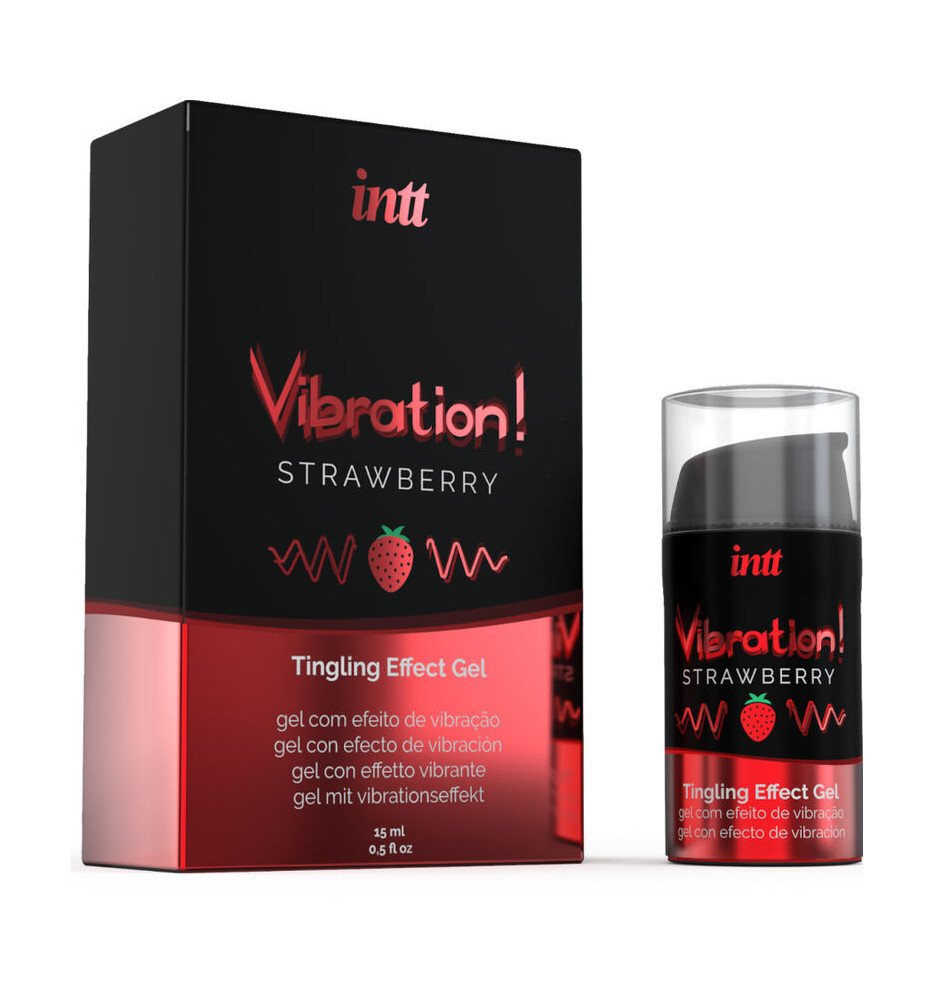 Faites-vous plaisir avec notre gel vibrant à la fraise et offrez-vous une expérience intense et érotique.
