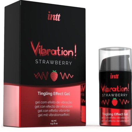 Faites-vous plaisir avec notre gel vibrant à la fraise et offrez-vous une expérience intense et érotique.