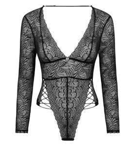 Body Laçage Élégant -...