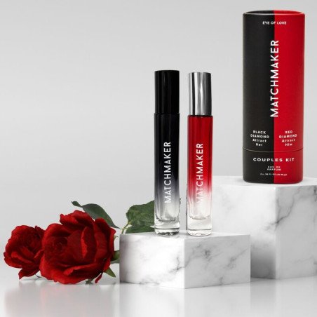 Laissez la magie des phéromones opérer et renforcez le lien avec votre partenaire grâce à notre coffret de parfum pour couple.