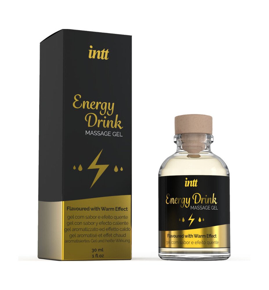 Rehaussez votre expérience sensorielle avec le gel de massage Énergétique Drink d'Intt Rehaussez votre expérience sensorielle avec le gel de massage Énergétique Drink d'Intt