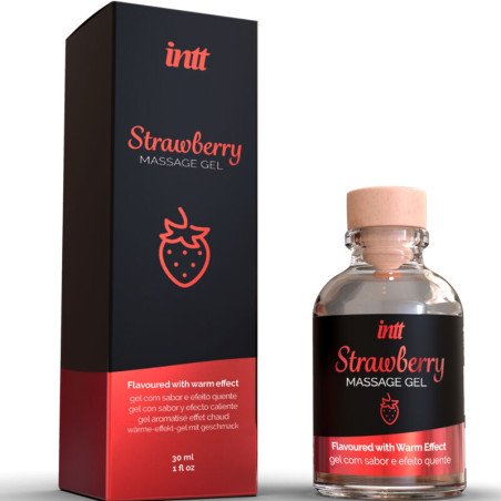 Succombez à la tentation, savourez chaque instant avec notre Gel Aphrodisiaque à la Fraise !