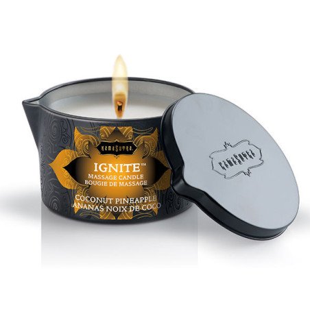 Laissez-vous séduire par une atmosphère exotique et sensuelle grâce à nos bougies parfumées de massage Kamasutra.