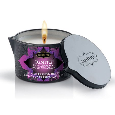 Découvrez cette bougie de massage au parfum des îles et voyagez au pays du bien-être et de la sensualité.