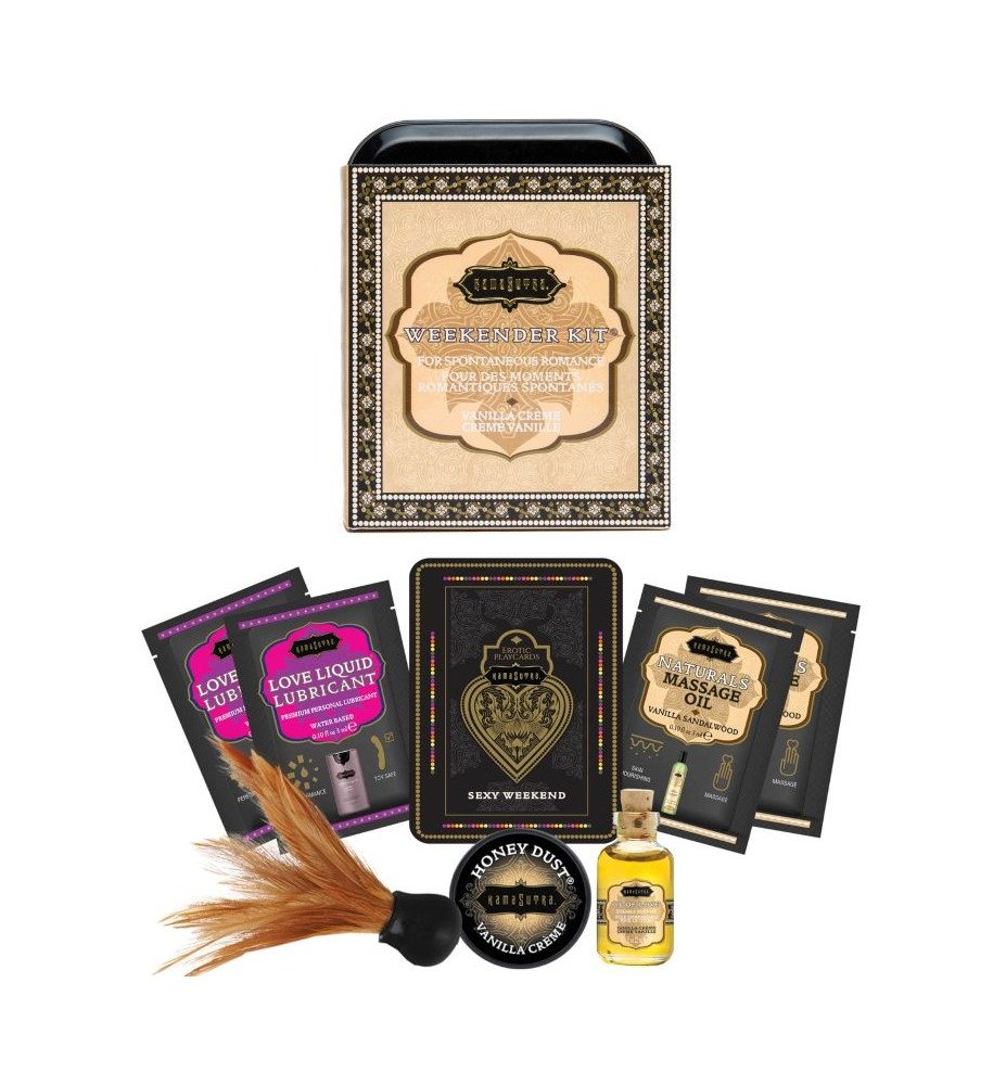 Pimentez vos moments intimes avec le Kit Kamasutra Vanille Pimentez vos moments intimes avec le Kit Kamasutra Vanille