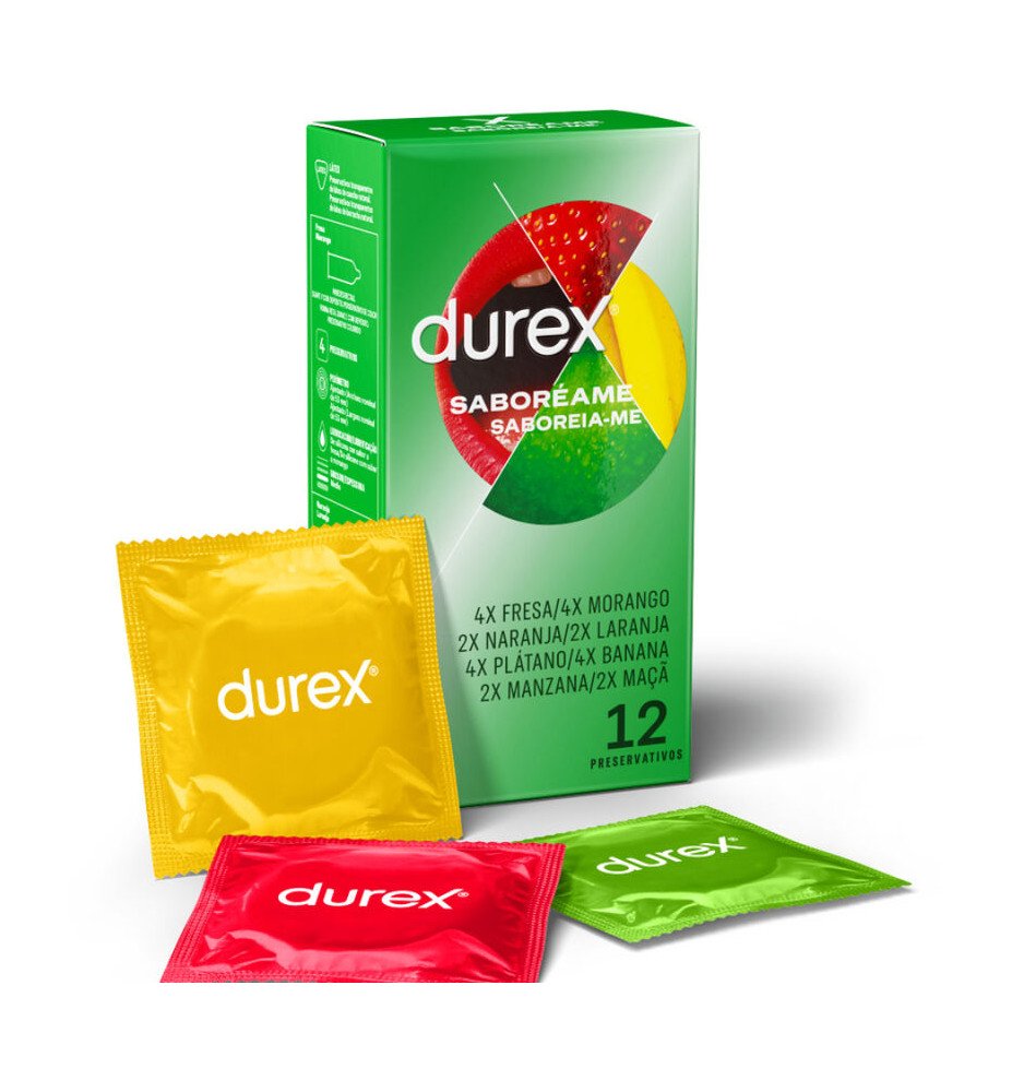 Savourez l'aventure fruitée Durex Taste Me avec Infiny Passion : une explosion de saveurs pour des moments intimes exotiques.