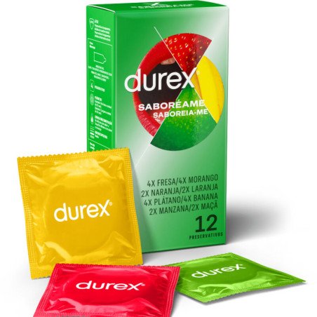 Savourez l'aventure fruitée Durex Taste Me avec Infiny Passion : une explosion de saveurs pour des moments intimes exotiques.