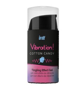 Plongez dans un monde sucré avec notre Gel Vibrant Unisexe Barbe à Papa : Une Invitation à l'Orgasme