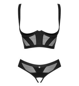 Open-Bust Sexy Lingerie Set...