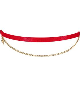 Red Sexy Chain Garter -...