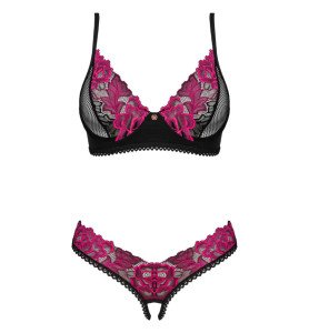 Two-Piece Open Crotch Set -...