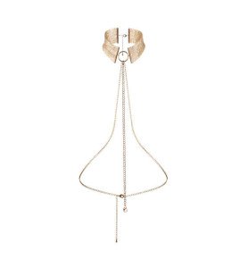 Optez pour l'exclusivité et l'élégance  de notre coller Désir Gold pour révéler votre féminité et votre confiance en vous.