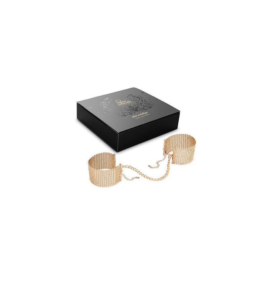 Symbole parfait de votre liberté et votre sensualité, découvrez notre bracelet 2 en 1 Désir Gold