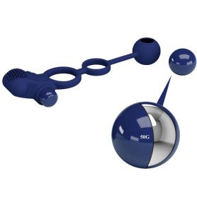 Double anneaux pénien et plug : une expérience érotique intense.