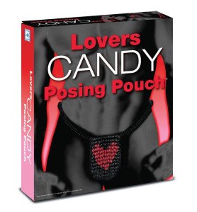 Un string en bonbons, idéal pour des préliminaires gourmands et coquins.