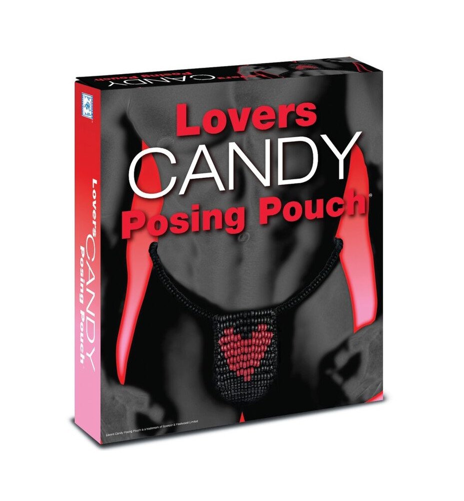 Un string en bonbons, idéal pour des préliminaires gourmands et coquins. Un string en bonbons, idéal pour des préliminaires gourmands et coquins.