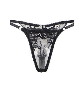 String Sexy à Imprimé Florale : Chic, Audacieux et Parfait pour Sublimer Vos Courbes.